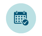 Icon for medication and appointment reminders.